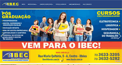 Desktop Screenshot of ibecbr.com.br